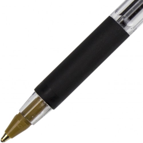 Ручка кулькова Bic Cristal Grip чорна (20) (1000) 802800/054/889984/4054
