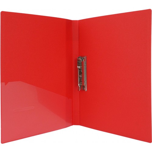 Папка с зажимом Economix А4 CLIP B красная (1) (20) E31202-03 