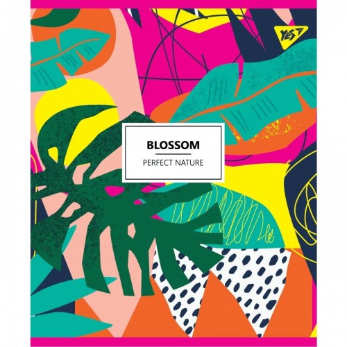Зошит А4, 48 аркушів, клітинка Blossom неон + софт+ тач (3) 764419 Yes 