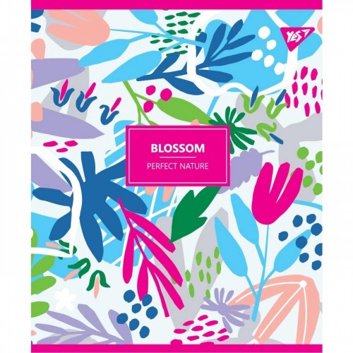 Зошит А4, 48 аркушів, клітинка Blossom неон + софт+ тач (3) 764419 Yes 
