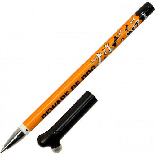 Ручка гелевая Yes Dog 0,5 мм, пиши-стирай, синяя, микс (36) 411961