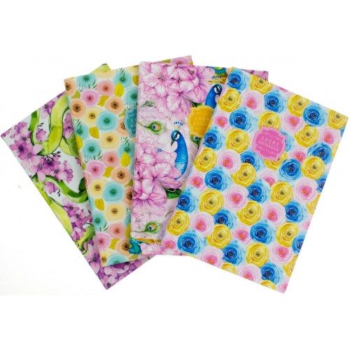 Блокнот A5 64 аркуші, клітинка, інтегральна обкладинка, матова ламінація Мандарин (4) БК306/7872