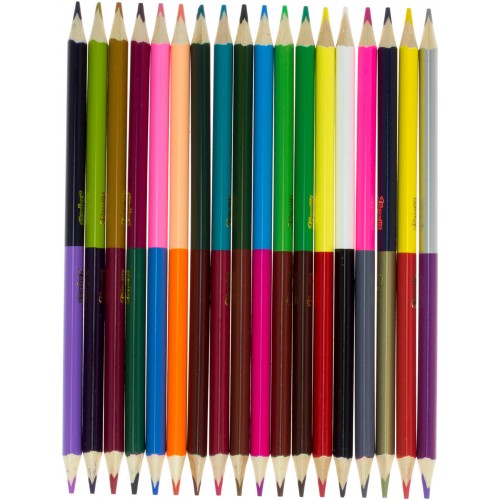 Олівці кольорові 36 кольорів/18 шт 1 Вересня Spider (8) 290624