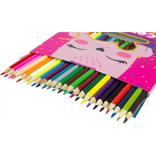 Карандаши цветные 24 цвета Yes Cats (6) 290602