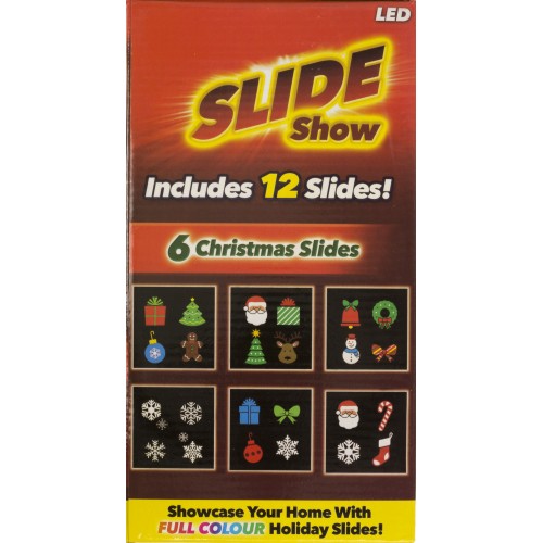 Проектор вуличний Star Shower Slide Show 12 слайдів 1467
