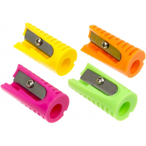 Точилка CoolForSchool Rocket пластикова, 1 лезо, асорті (48) CF40671