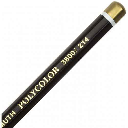 Олівець кольоровий Koh-i-noor Polycolor художній earth brown dark/земляний темно-коричневий (12) 3800/214