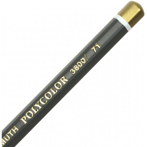 Олівець кольоровий Koh-i-noor Polycolor художній medium grey / середній сірий (12) 3800 / 71