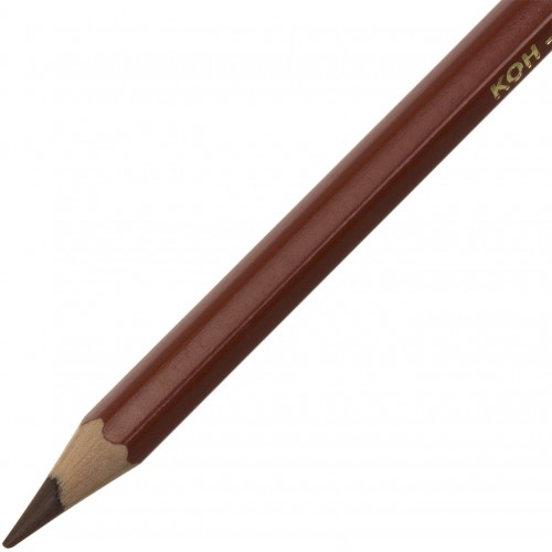 Олівець кольоровий Koh-i-noor Polycolor художній medium terrcotta/терракотовий середній (12) 3800/65