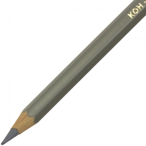 Олівець кольоровий Koh-i-noor Polycolor художній platine grey / платиновий сірий (12) 3800 / 35