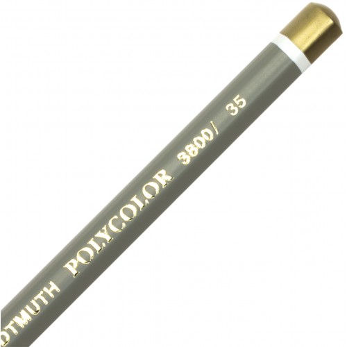 Олівець кольоровий Koh-i-noor Polycolor художній platine grey / платиновий сірий (12) 3800 / 35