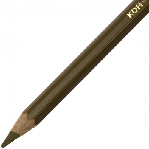 Олівець кольоровий Koh-i-noor Polycolor художній raw umber / умбра (12) 3800 / 66