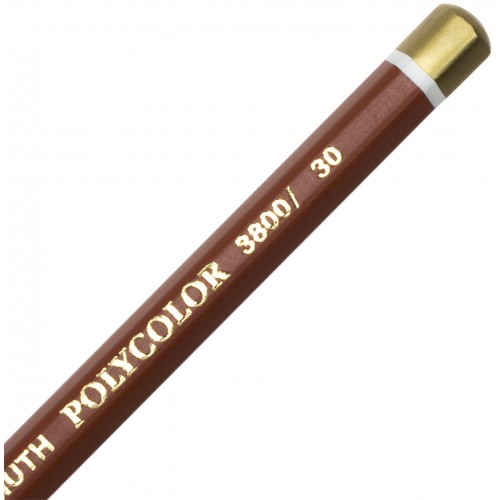 Олівець кольоровий Koh-i-noor Polycolor художній reddisn brown/червоно-коричневий (12) 3800/30