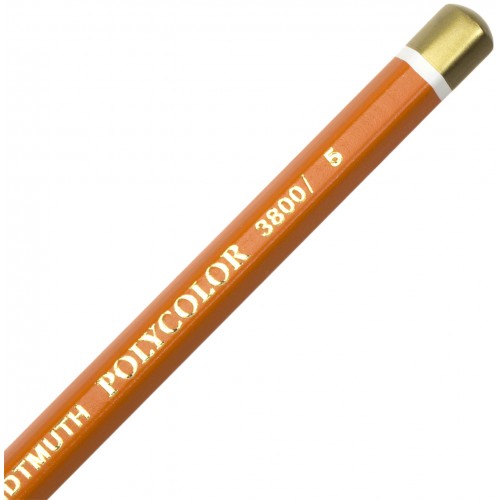 Олівець кольоровий Koh-i-noor Polycolor художній reddisn orange/червоно-помаранчевий (12) 3800/5