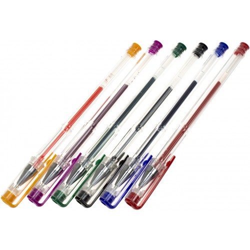 Набор ручек гелевых Yes Classic 6 цветов (10) (200) 420371