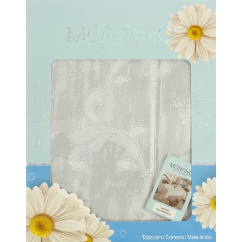 Скатерть синтетическая Ромашка 145х220 см в подарочной упаковке (32) №MF8260