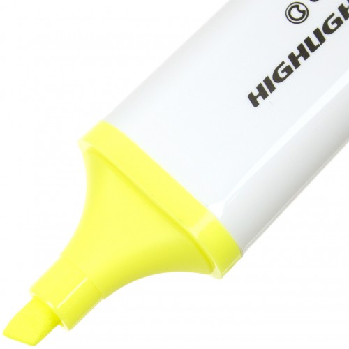 Текстмаркер Centropen клиновидний Highlighter Style 1-4,6 мм жовтий (10) 6252 / 51