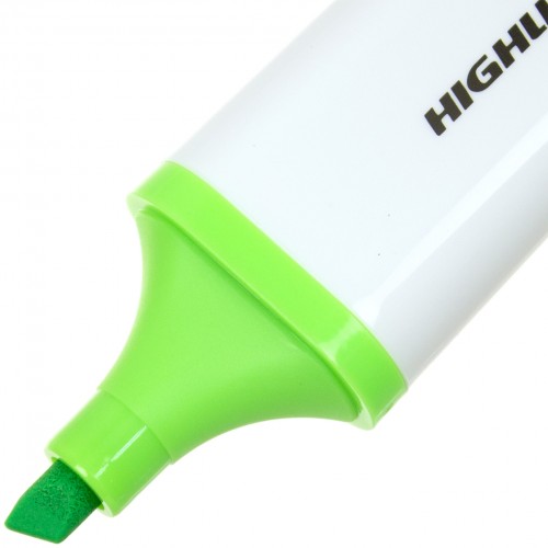 Текстмаркер Centropen клиновидний Highlighter Style 1-4,6 мм зелений (10) 6252 / 59/7654