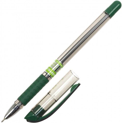 Ручка масляна кулькова Hiper Max Writer Evolution 2500 м 0,7 мм зелена (10) (250) HO-335-ES