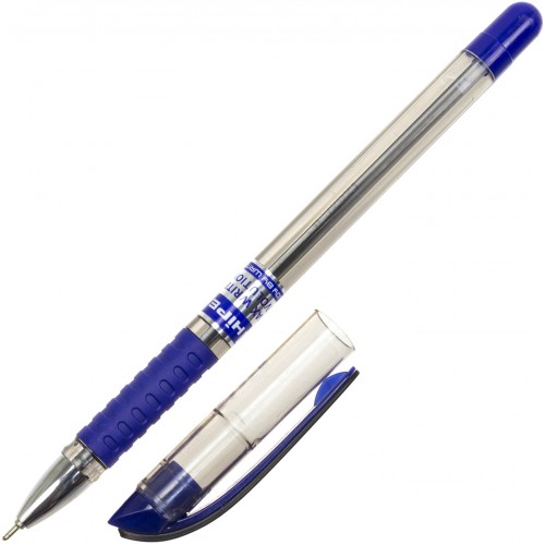 Ручка масляна кулькова Hiper Max Writer Evolution 2500 м 0,7 мм синя (10) (250) HO-335-ES