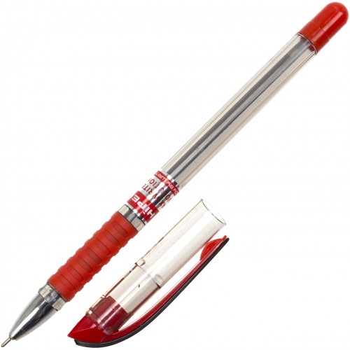 Ручка масляна кулькова Hiper Max Writer Evolution 2500 м 0,7 мм червона (10) (250) HO-335-ES