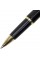 Ручка ролер FlairP Black Beauty сатин gold чорний корпус 48077 чорна 838