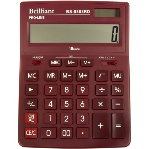 Калькулятор Brilliant (20) (40) BS-8888 RD