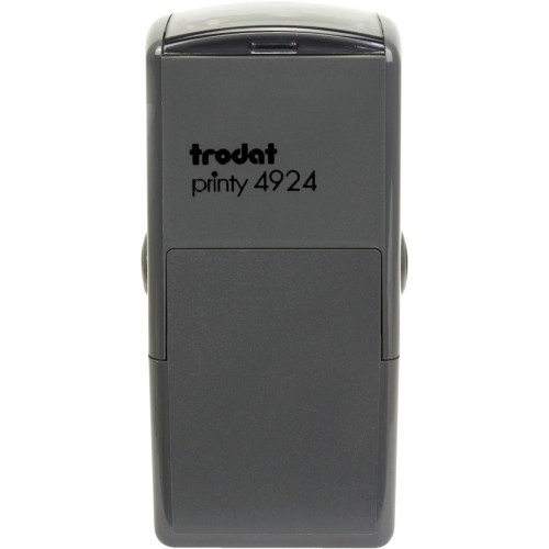 Оснастка для круглой и квадратной печати пластиковая d-40 мм Trodat с пластиковым футляром (колпачок) серая 4940/4924