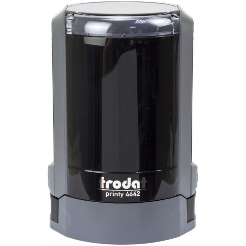 Оснастка для круглой печати пластиковая d-42 мм Trodat NEW (колпачок) серая 4642