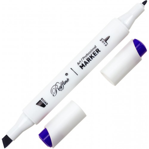 Маркер-скетч двусторонний Marco Ultramarine 7800-6CB / B118