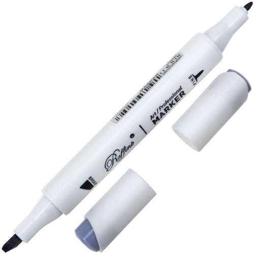 Маркер-скетч двосторонній Marco Cool grey 3 7800-6CD / CG03