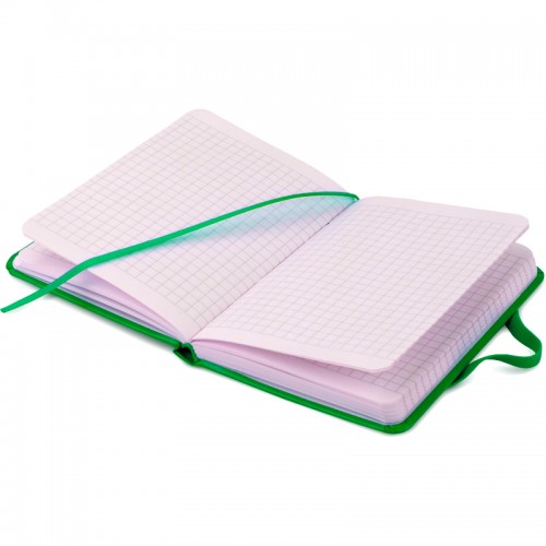 Блокнот A6 96 листов клетка твердая обложка Axent Partner салатовый (24) 8301-04 Axent