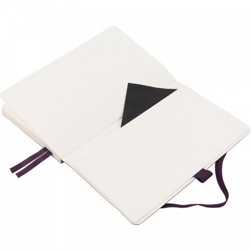 Блокнот B6 96 листов клетка картонная обложка  Partner Soft Skin синий (18) (36) 8616-02-A Axent 