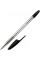 Ручка шариковая Economix  Ice Pen 0,5 мм черная, футляр полупрозрачный (50) (1000) E10186-01