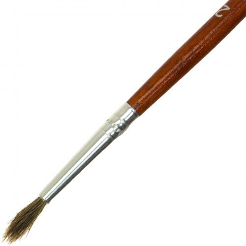 Пензлик CLASS білка №2 в пластиковій тубі (25) №7611/2    