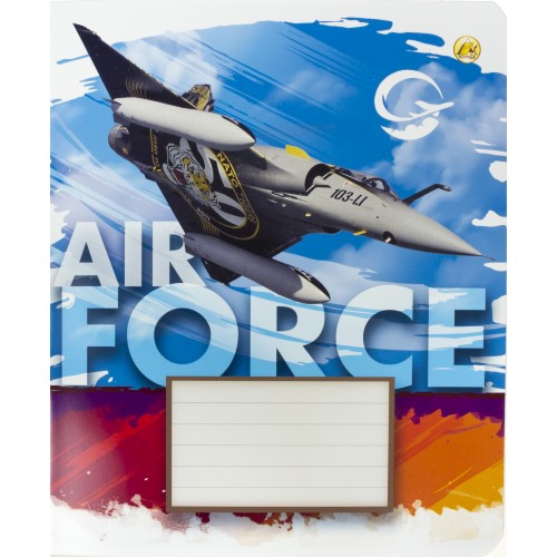  Тетрадь 24 листа линия ТВ Самолеты (20) (320) №TE22301