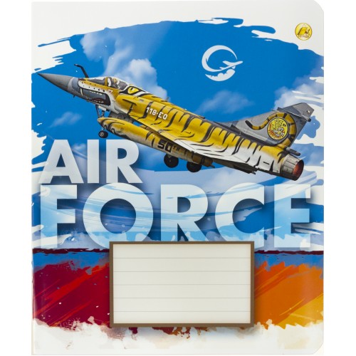  Тетрадь 24 листа линия ТВ Самолеты (20) (320) №TE22301