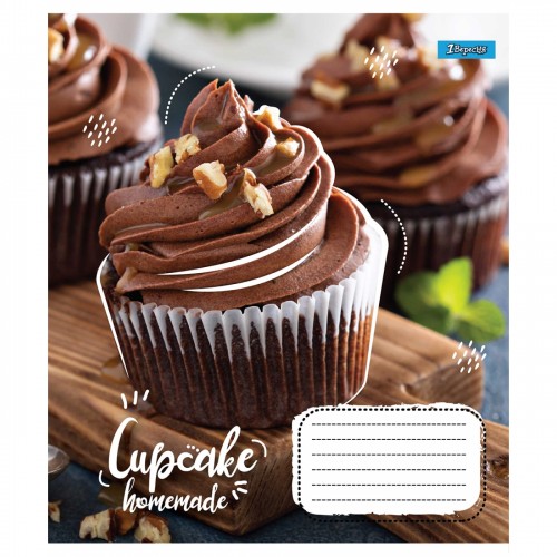 Зошит 18арк. кліт. 1В Homemade cake №765812(25)(400)