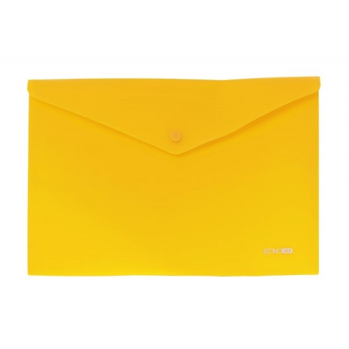 Папка-конверт "Economix" №SM31305 А4 на кнопці непрозор. асорті(12)(120)