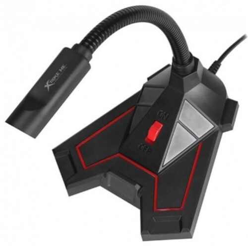 Мікрофон Xtrike Me XMC-01 3.5mm, black+red