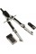 Циркуль CoolForSchool Radius, грифелі, точилка, чорний, в футлярі (12) CF81440