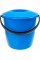 Відро 10л пласт. з кришкою кольорове №91840