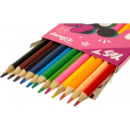 Олівці кольор. 12 кольор. "Yes" №290668 Minnie Mouse(12)