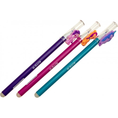 Ручка гел. "Kite" № LP22-352 Litlle Pony "пиши-стирай" 0,5мм синя(36)