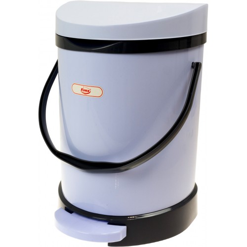 Відро 5,5л для сміття пласт. з педаллю та кришкою, мікроліфт №236814(12)