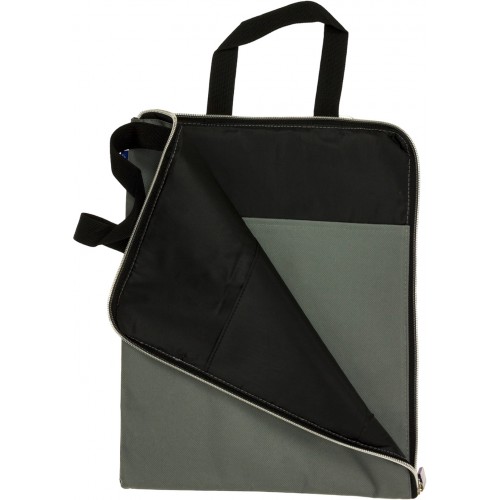 Сумка для ноутбука 1від., з ручками, 35х27см, темно-сіра №WB-1949