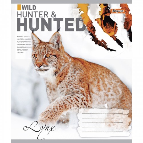 Зошит 48арк. лін. 1В Hunted №766013(10)(200)