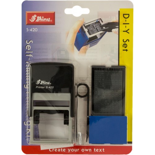 Штамп самонабірний 5-рядковий 41x24мм Shiny S-420/U