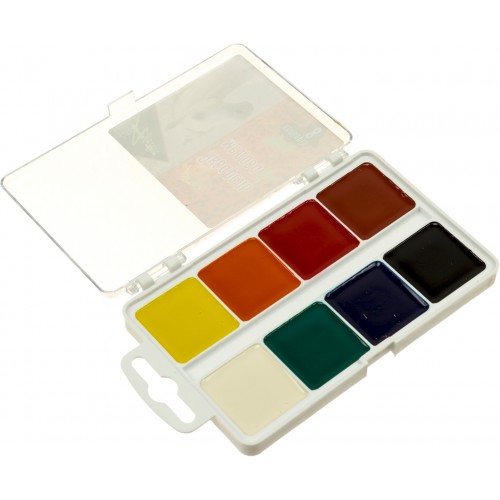 Акварель 8 кольор. "Economix" "Africa" медові №E60124(42)