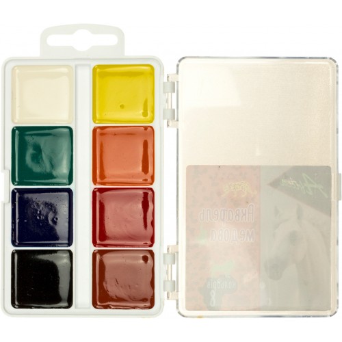 Акварель 8 кольор. "Economix" "Africa" медові №E60124(42)